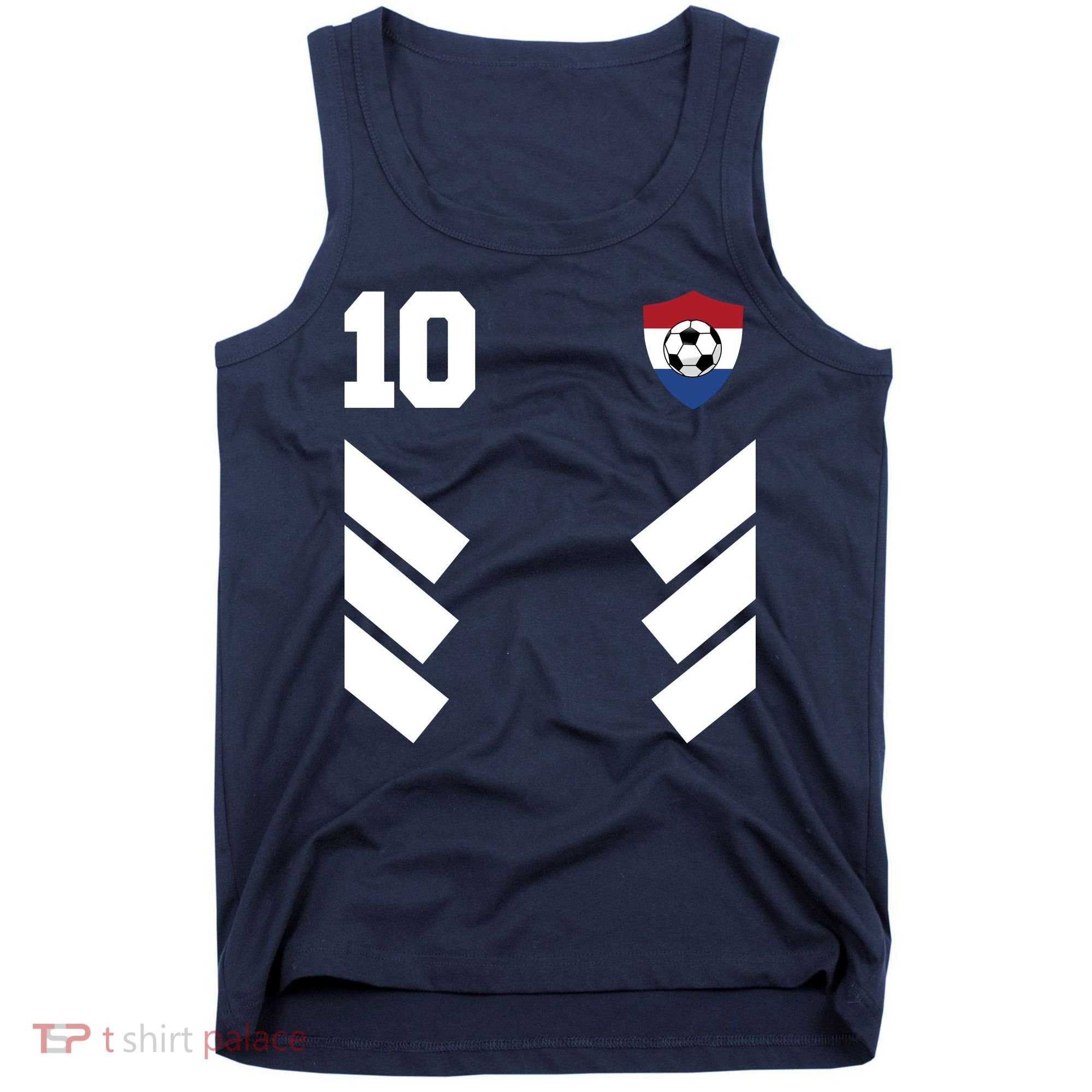 Netherlands Team Jersey Soccer Crest Tank Top