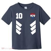 Netherlands Team Jersey Soccer Crest Toddler T-Shirt thumb 0