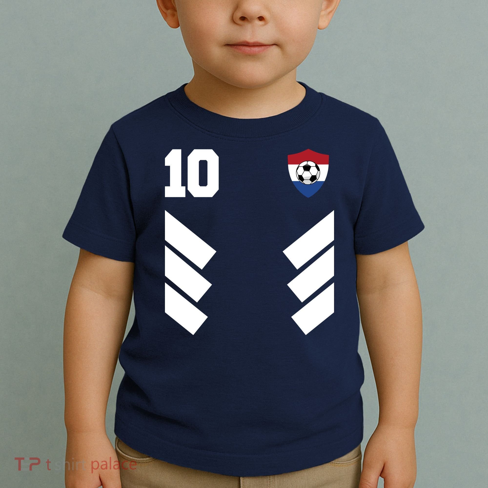 Netherlands Team Jersey Soccer Crest Toddler T-Shirt