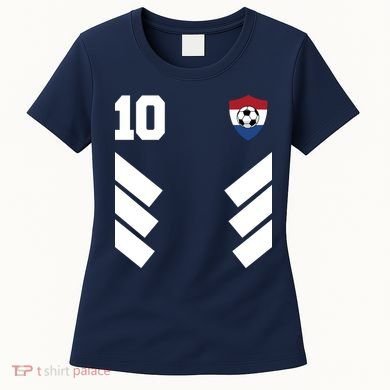 Netherlands Team Jersey Soccer Crest Women's T-Shirt