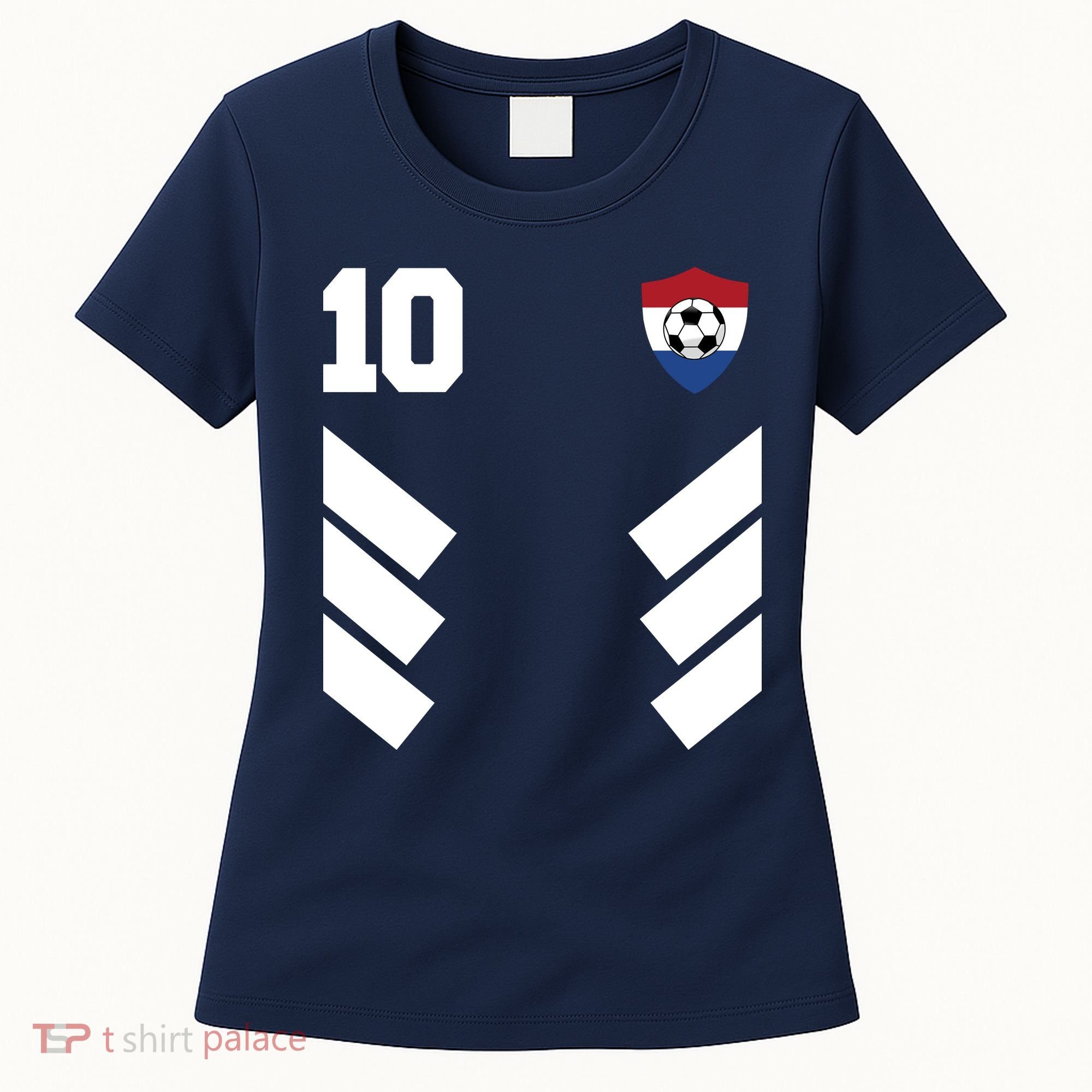 Netherlands Team Jersey Soccer Crest Women's T-Shirt