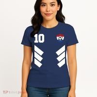 Netherlands Team Jersey Soccer Crest Women's T-Shirt thumb 4