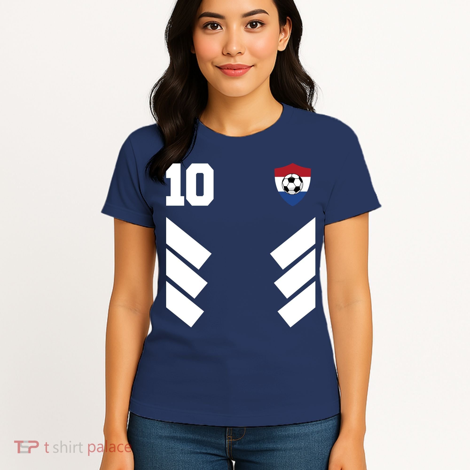 Netherlands Team Jersey Soccer Crest Women's T-Shirt