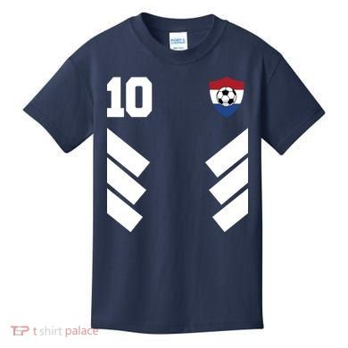 Netherlands Team Jersey Soccer Crest Kids T-Shirt