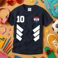 Netherlands Team Jersey Soccer Crest Kids T-Shirt thumb 3