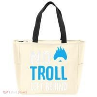 No Troll Left Behind Tote Bag thumb 0