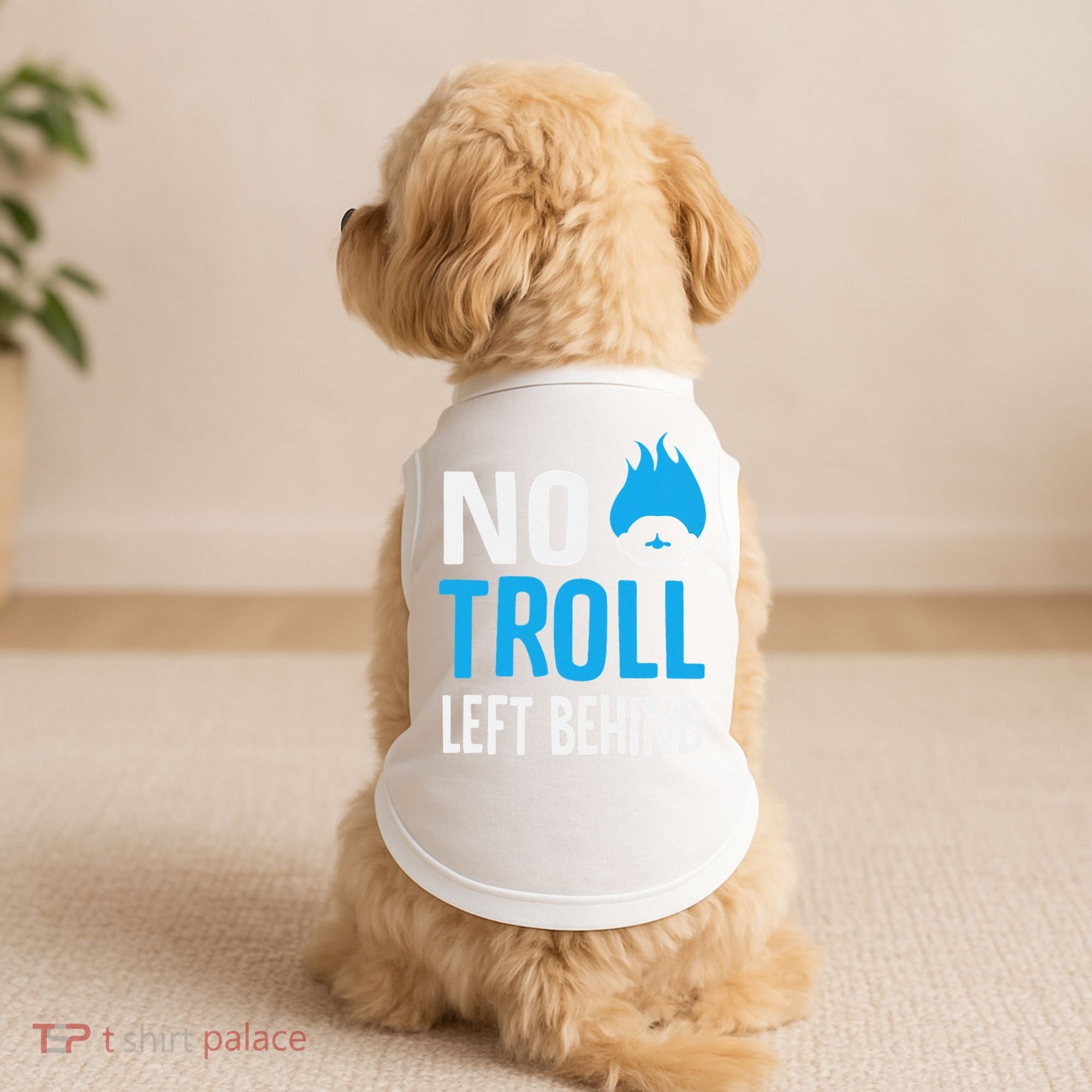 No Troll Left Behind Doggie Tank