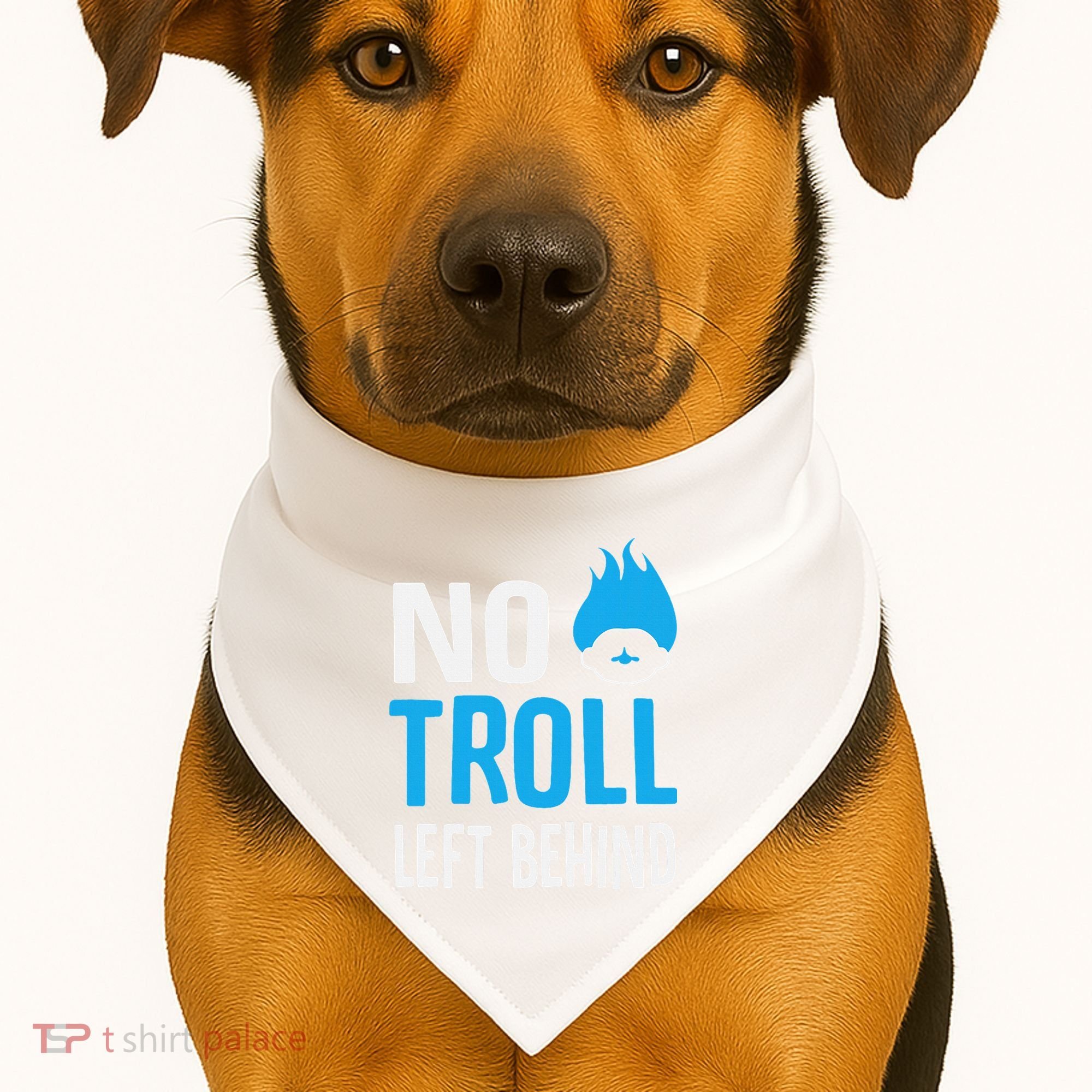 No Troll Left Behind USA-Made Doggie Bandana