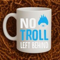 No Troll Left Behind Coffee Mug thumb 2