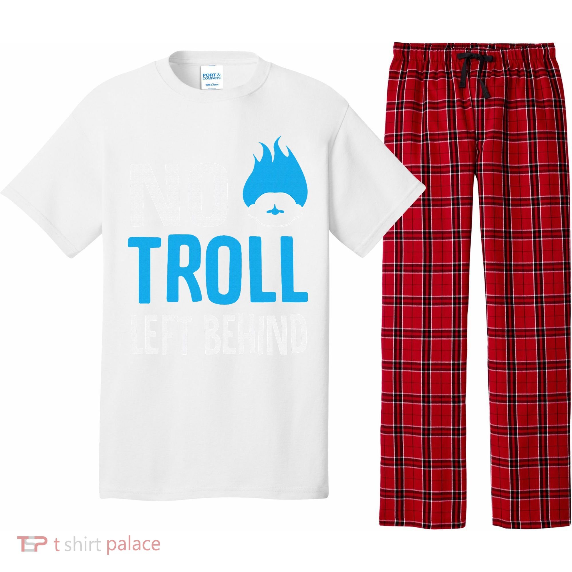 No Troll Left Behind Pajama Set