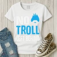 No Troll Left Behind Women's T-Shirt thumb 3
