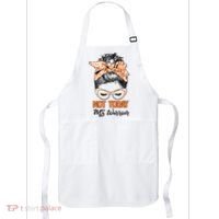 No Today Messy Bun Multiple Sclerosis Ms Awareness Multiple Sclerosis Apron thumb 0