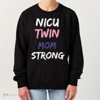 Nicu Twin Mom Strong Gift Women's Sweatshirt thumb 0