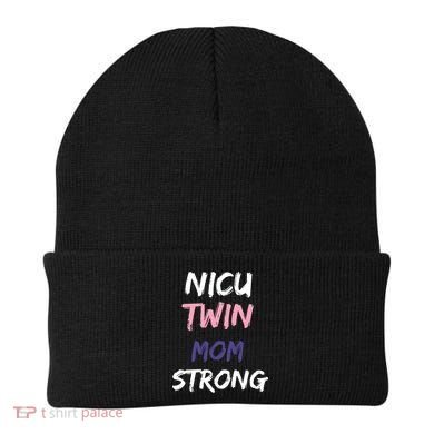 Nicu Twin Mom Strong Gift Beanie