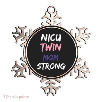 Nicu Twin Mom Strong Gift Ornament