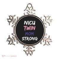 Nicu Twin Mom Strong Gift Ornament thumb 0