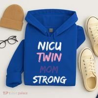 Nicu Twin Mom Strong Gift Hoodie thumb 4