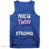Nicu Twin Mom Strong Gift Tank Top thumb 0