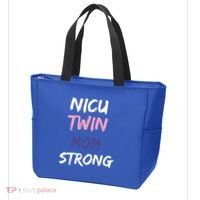 Nicu Twin Mom Strong Gift Tote Bag thumb 3