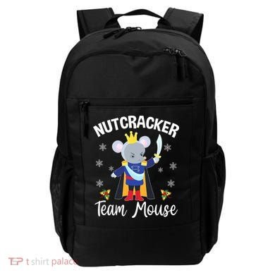Nutcracker Team Mouse Holiday Christmas Boy Girls Backpack