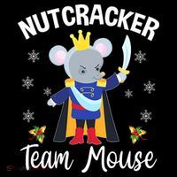 Nutcracker Team Mouse Holiday Christmas Boy Girls Women's Hoodie thumb 2
