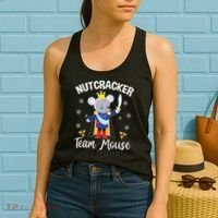 Nutcracker Team Mouse Holiday Christmas Boy Girls Women's Tank Top thumb 2