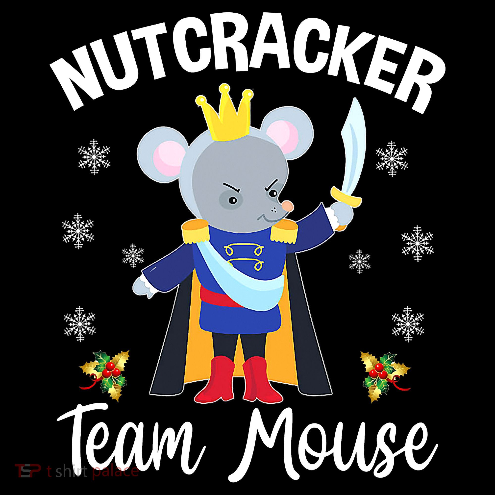Nutcracker Team Mouse Holiday Christmas Boy Girls Women's Tank Top