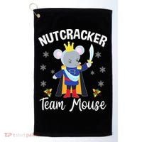 Nutcracker Team Mouse Holiday Christmas Boy Girls Golf Towel thumb 0