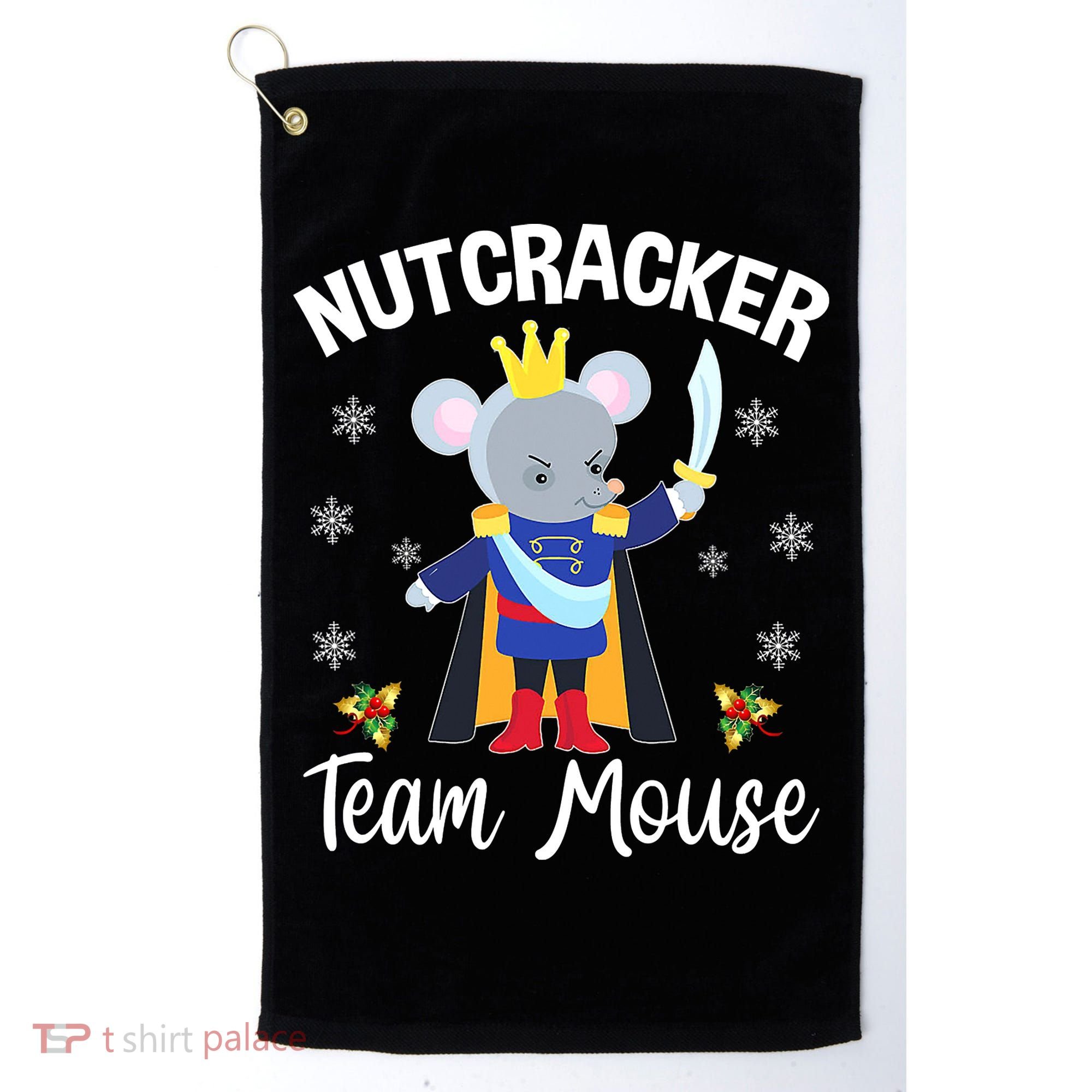 Nutcracker Team Mouse Holiday Christmas Boy Girls Golf Towel