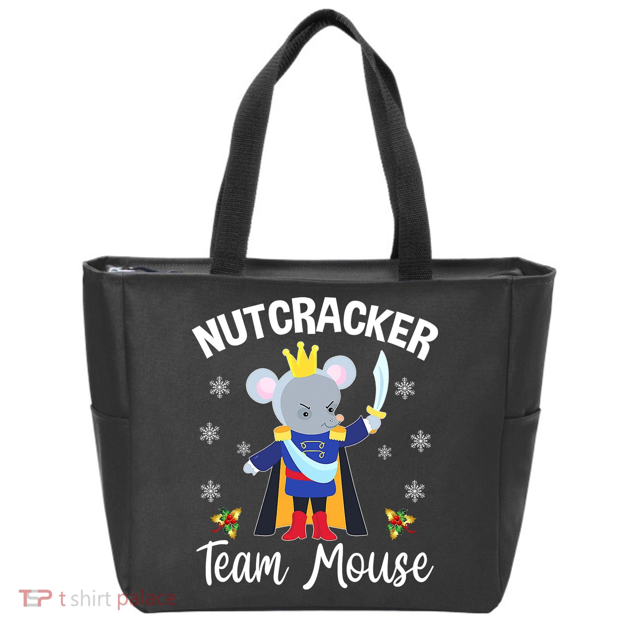 Nutcracker Team Mouse Holiday Christmas Boy Girls Tote Bag