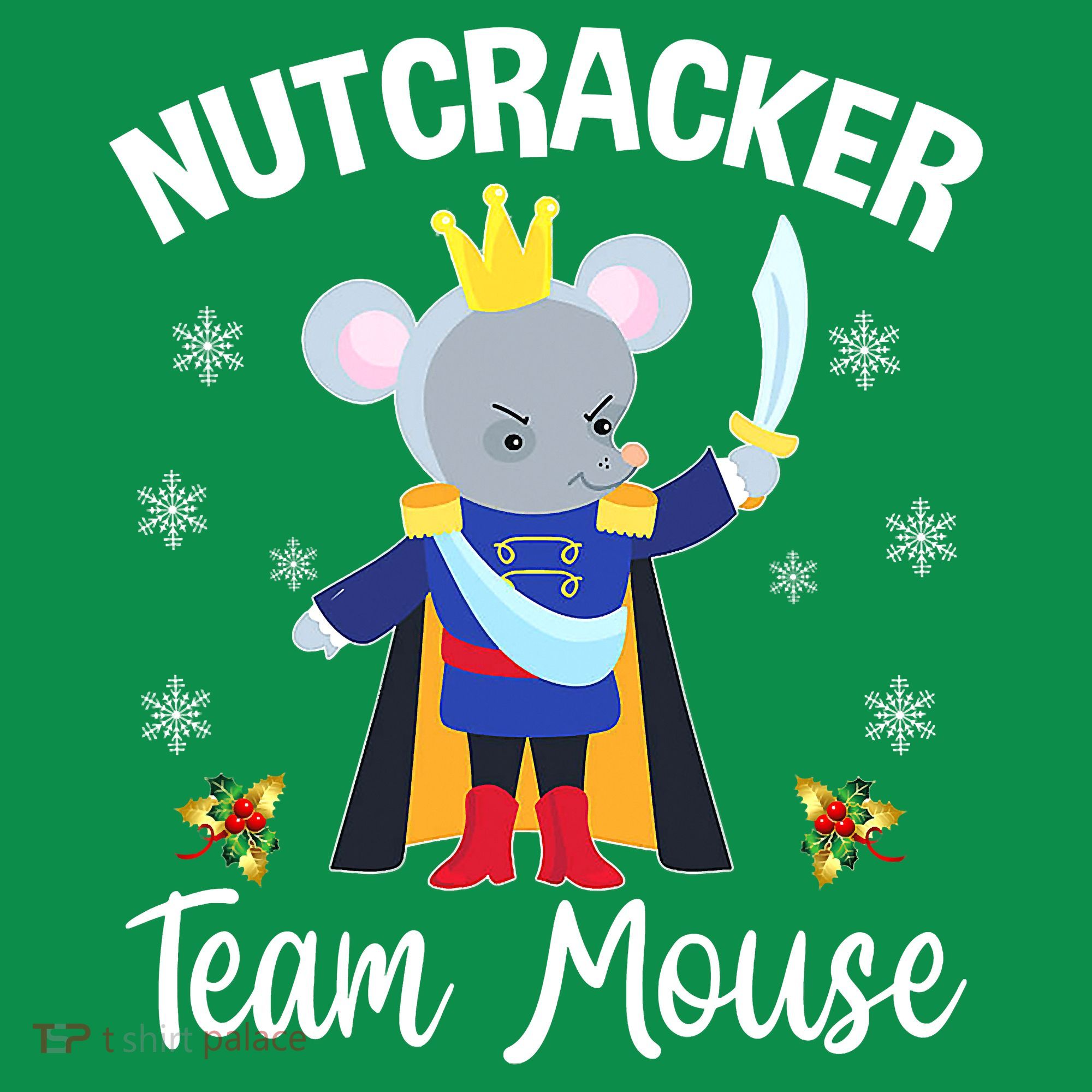Nutcracker Team Mouse Holiday Christmas Boy Girls Baby Bodysuit