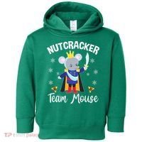 Nutcracker Team Mouse Holiday Christmas Boy Girls Toddler Hoodie thumb 0