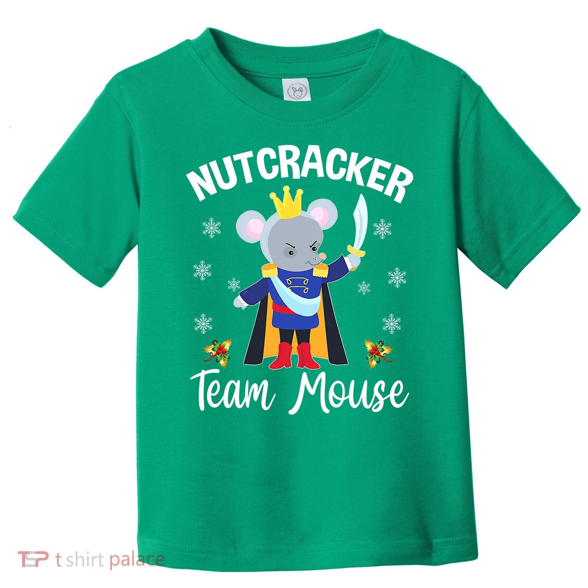 Nutcracker Team Mouse Holiday Christmas Boy Girls Toddler T-Shirt