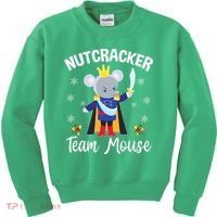 Nutcracker Team Mouse Holiday Christmas Boy Girls Kids Sweatshirt thumb 0