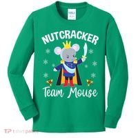 Nutcracker Team Mouse Holiday Christmas Boy Girls Kids Long Sleeve Shirt thumb 0