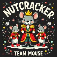 Nutcracker Team Mouse Christmas Ballet Gift Merry Christmas Women's Sweatshirt thumb 2