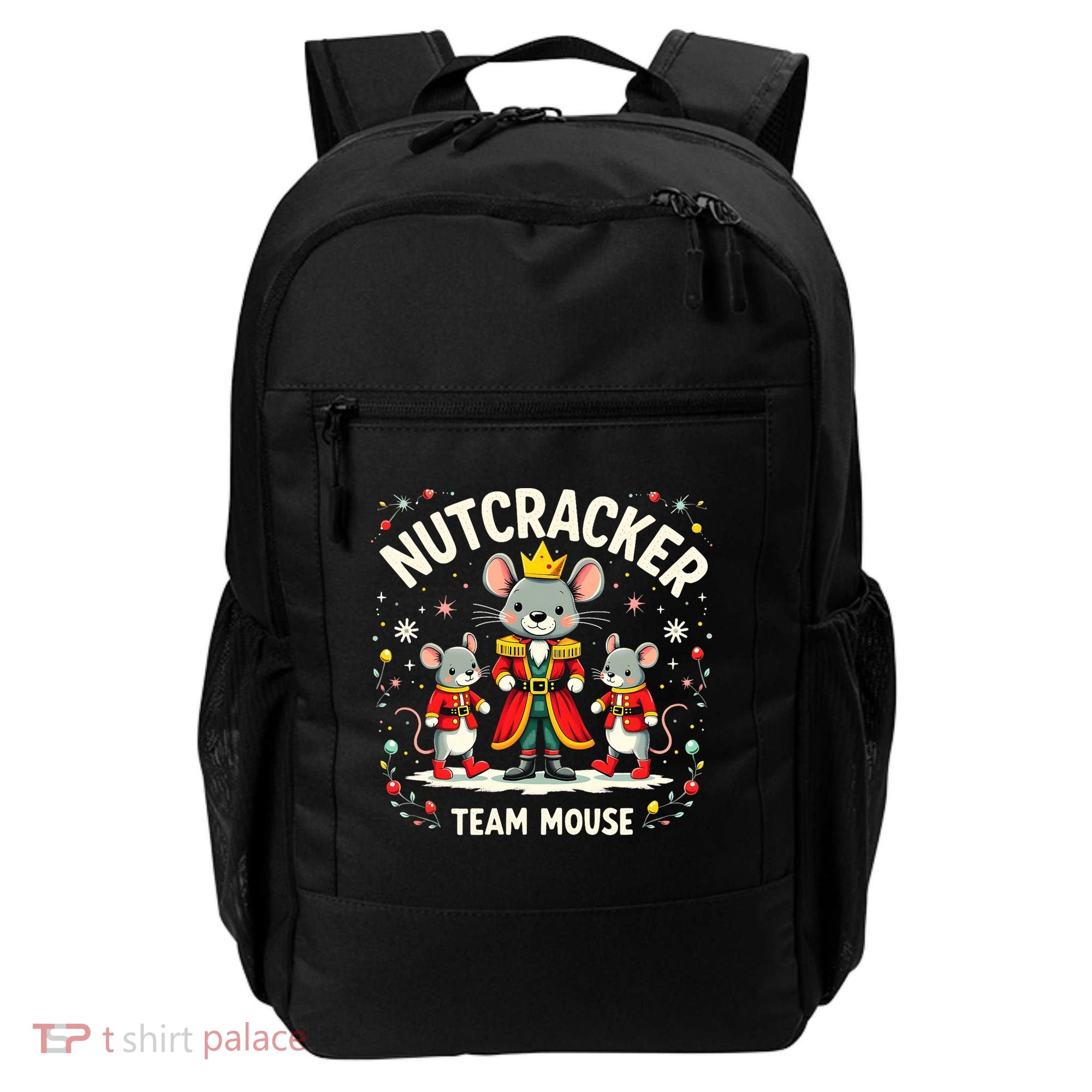Nutcracker Team Mouse Christmas Ballet Gift Merry Christmas Backpack