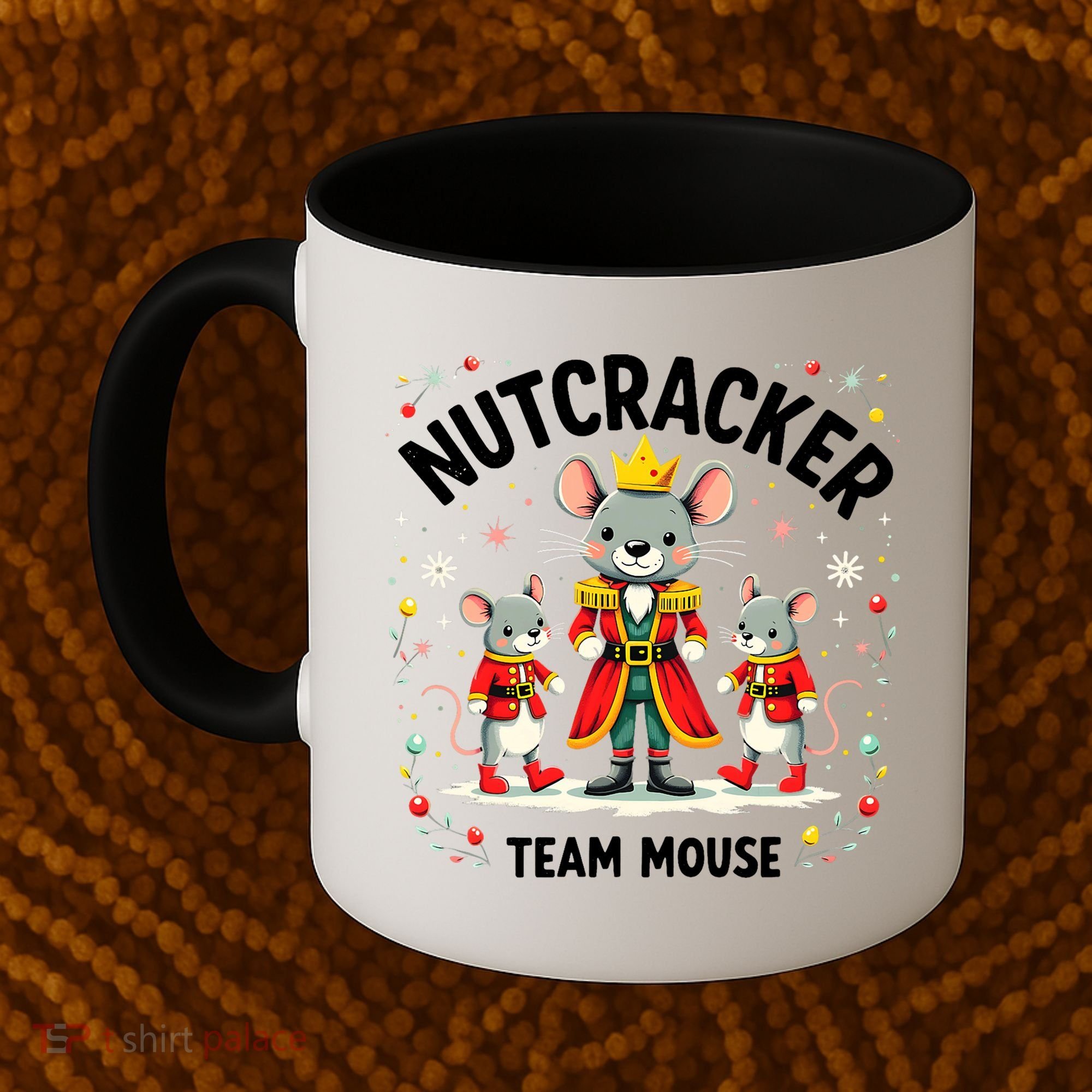 Nutcracker Team Mouse Christmas Ballet Gift Merry Christmas Coffee Mug