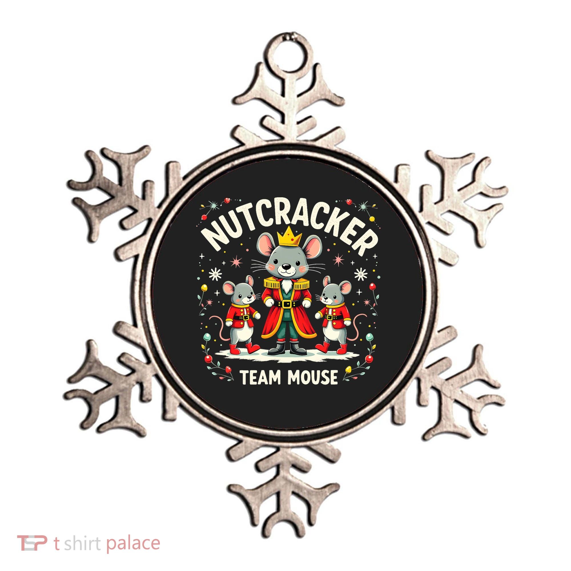 Nutcracker Team Mouse Christmas Ballet Gift Merry Christmas Ornament