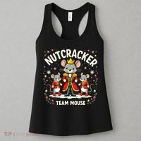 Nutcracker Team Mouse Christmas Ballet Gift Merry Christmas Women's Tank Top thumb 3