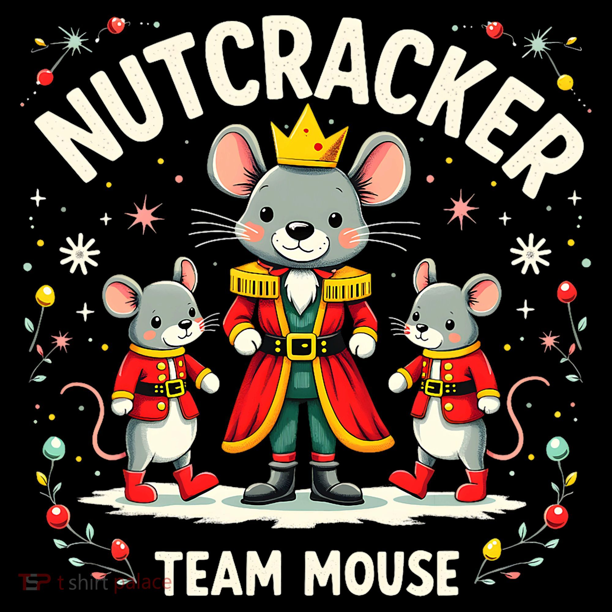 Nutcracker Team Mouse Christmas Ballet Gift Merry Christmas Visor