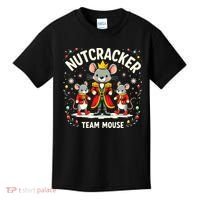 Nutcracker Team Mouse Christmas Ballet Gift Merry Christmas Kids T-Shirt thumb 0