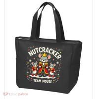 Nutcracker Team Mouse Christmas Ballet Gift Merry Christmas Tote Bag thumb 3
