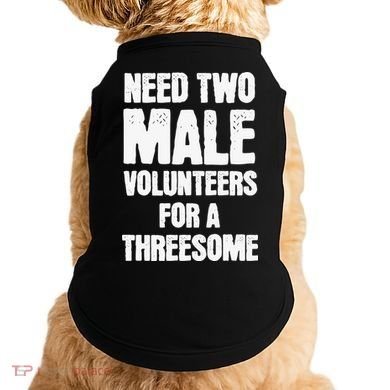 Need Two Male Volunteers For A Threesome Doggie Tank