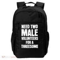 Need Two Male Volunteers For A Threesome Backpack thumb 0