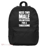 Need Two Male Volunteers For A Threesome 16 in Basic Backpack thumb 0