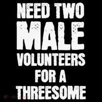 Need Two Male Volunteers For A Threesome Ornament thumb 1
