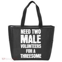 Need Two Male Volunteers For A Threesome Tote Bag thumb 0