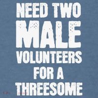 Need Two Male Volunteers For A Threesome Garment-Dyed Sweatshirt thumb 2