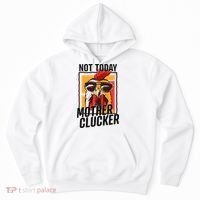 Not Today Mother Clucker Cool Chicken Lover Pun Farming Hoodie thumb 0